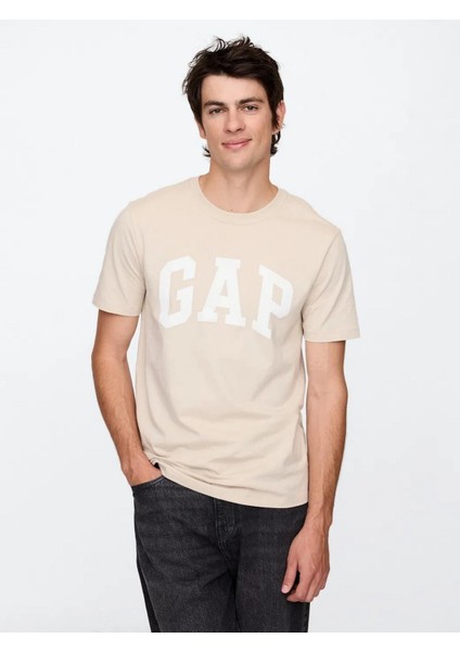 856659023 V-Everyday Soft Basic Logo T Erkek Tişört