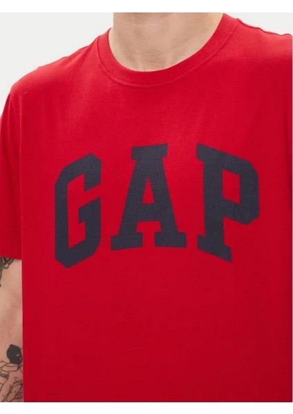 856659005 V-Everyday Soft Basic Logo T Erkek Tişört modelleri