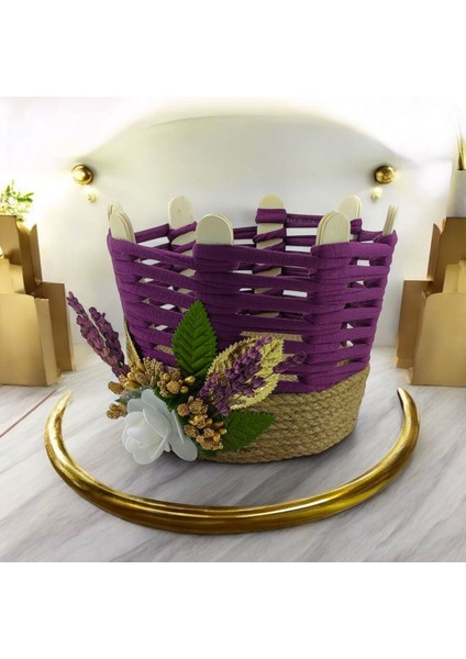 Hasır Sepet El Emeği Takı Makyaj Organizer Düzenleyici modelleri