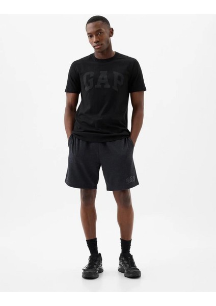 856659010 V-Everyday Soft Basic Logo T Erkek Tişört modelleri