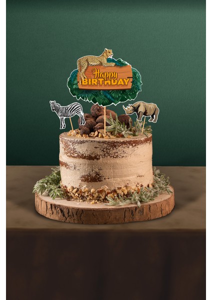 Safari Temalı Erkek Çocuk Doğum Günü Parti Seti - Maxi fırsatları