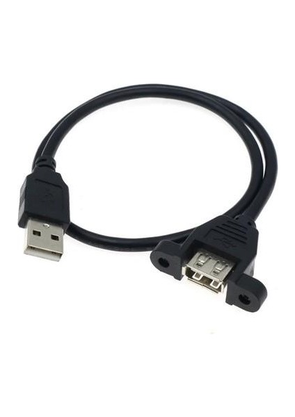 1 Metre USB Uzatma Kablosu Montaj Tipi USB Uzatma Kablosu Vidalı USB Uzatma fiyatları