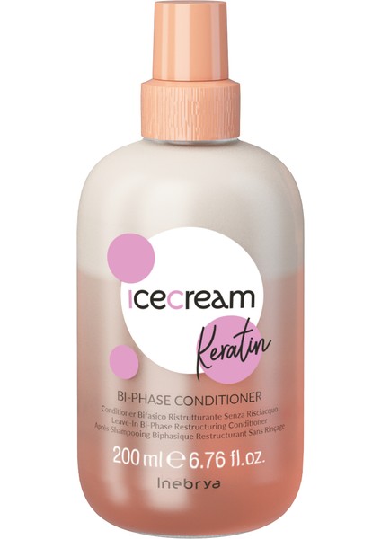 Ice Cream Keratin Saç Bakım Kremi 200 ml 2’li