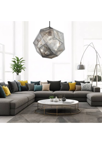 Özel Tasarım Dikson Luxury Tekli Avize ÇAP:30 cm