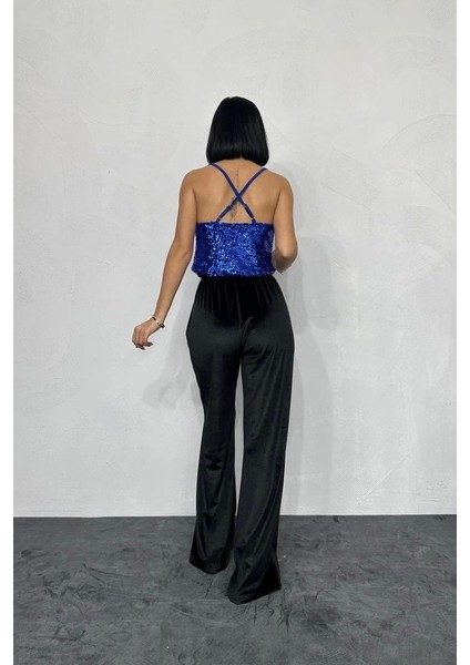 my Saks Askılı Degaje Bluz