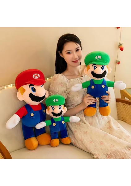 Ithal Kumaş Xl Boy Efsane 2li Süper Mario Kardeşler Mario & Luigi Peluş Oyuncak Uyku & Oyun Arkadaşı fiyatları