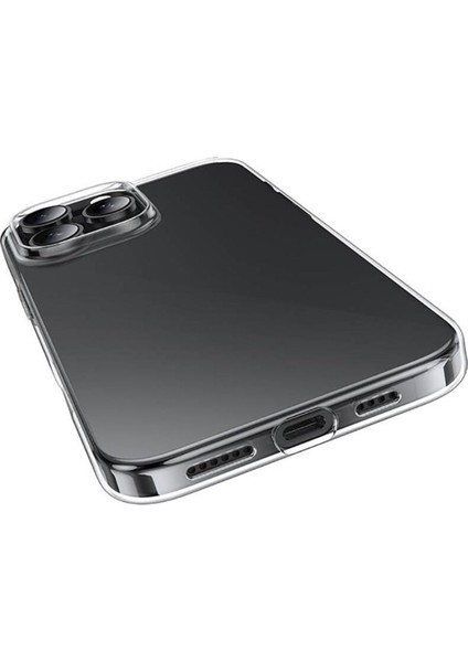 (2mm Şeffaf) Iphone 16 Pro Max Uyumlu Şeffaf Yumuşak Esnek Silikon Kılıf fiyatları