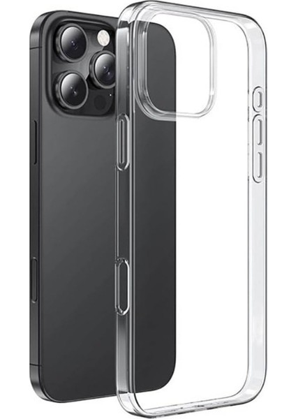 (2mm Şeffaf) Iphone 16 Pro Max Uyumlu Şeffaf Yumuşak Esnek Silikon Kılıf indirimleri