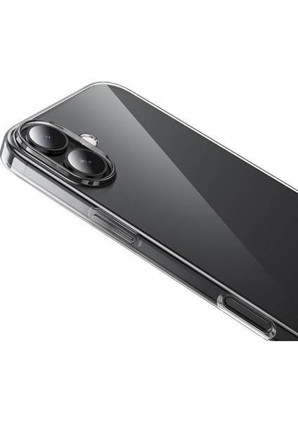 (2mm Şeffaf) Apple iPhone 16 Uyumlu Şeffaf Yumuşak Esnek Silikon Kılıf fiyatları