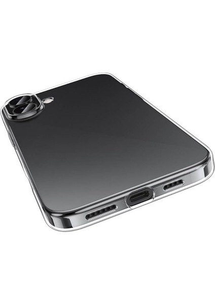 (2mm Şeffaf) Apple iPhone 16 Uyumlu Şeffaf Yumuşak Esnek Silikon Kılıf indirimleri