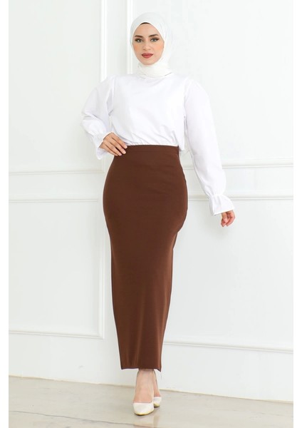 Monolyamc Etek Kahverengi 401