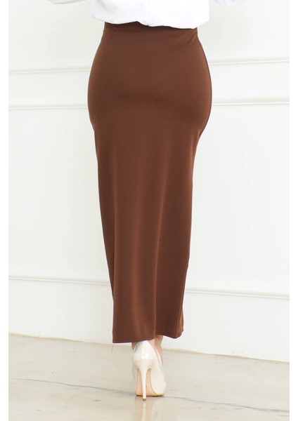 Monolyamc Etek Kahverengi 401 modelleri