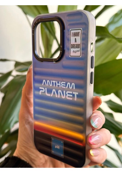 Iphone 14 Pro Hologramlı (Planet) Kılıf