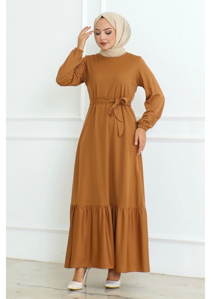 Monolyamc Elbise Camel 207