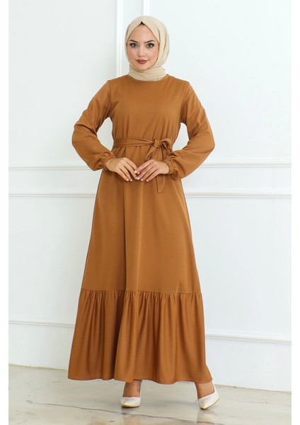 Monolyamc Elbise Camel 207