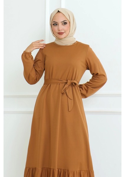 Monolyamc Elbise Camel 207