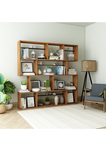 Rüya 200 x 200 Masif Ağaç Kütüphane & Kitaplık