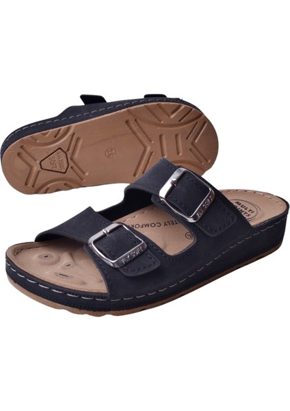 S182.002 Kadın Çift Toka Terlik modelleri