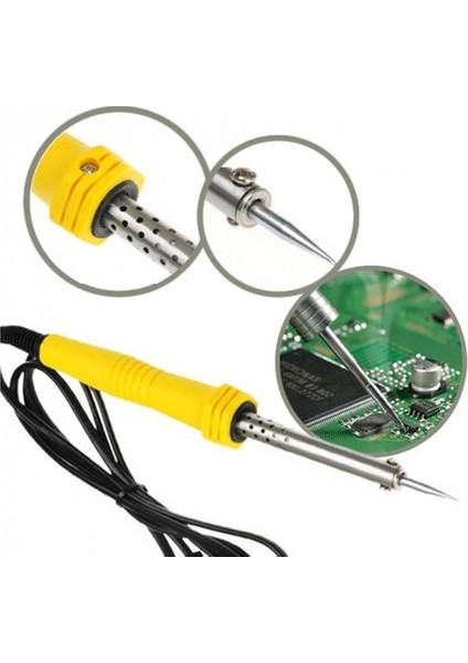 Lehim Havya Seti 60W - Kalem Havya Set - Değiştirilebilir Uç Lehim Set fırsatları