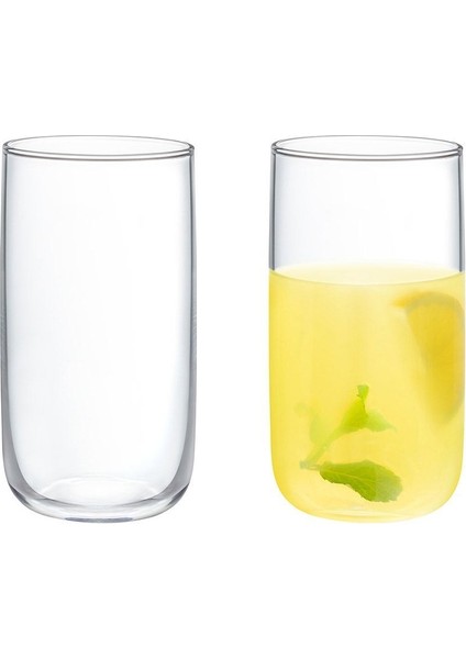 4'lü Cam Meşrubat Bardağı Seti 365 ml, şık ve kullanışlı tasarım