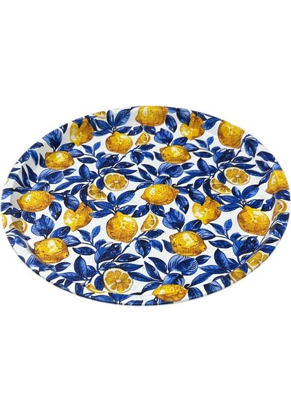 Deri Kaymaz Yuvarlak Tepsi 30 cm 611