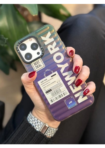 iPhone 14 Pro Max Hologramlı (Newyork) Kılıf