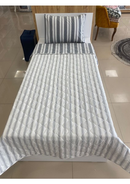Fulya Çift Taraflı Kapitone Tek Kiş. Yatak Örtüsü Seti