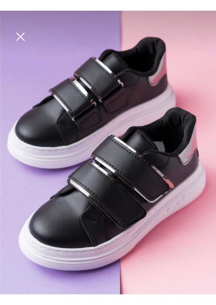 Çoçuk Anatomik Kalın Taban Cırtlı Sneaker Spor Yürüyüş Ayakkabısı