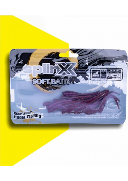 Spıınx Sandworm Silikon 6cm 18P D.n