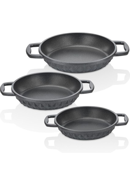 Bella 6 Parça Tava Sahan Seti Siyah fırsatları