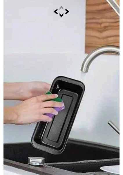 Karbon Çelik Baton Dikdörtgen Kek Ekmek Kalıbı Yapışmaz Ekmek Kalıbı Fırın Airfryer Fırın Kalıbı