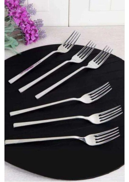 12 Kişilik Paslanmaz Çelik Tatlı Takımı, Kaşık ve Çatal Seti modelleri