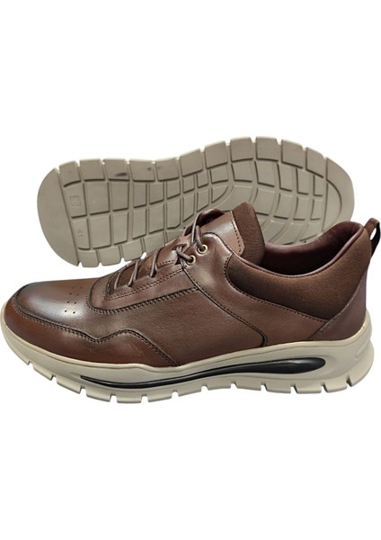 Kahverengi Deri Spor Erkek Ayakkabı fırsatları