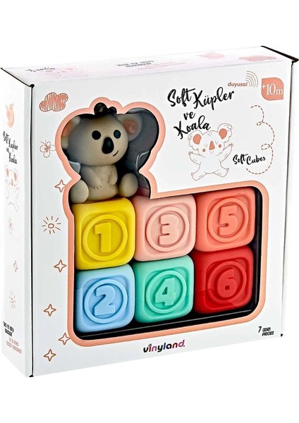 661914 Soft Aktivite Küpler/koala (7'li Set )