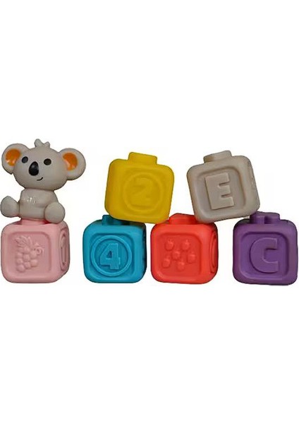 661914 Soft Aktivite Küpler/koala (7'li Set )