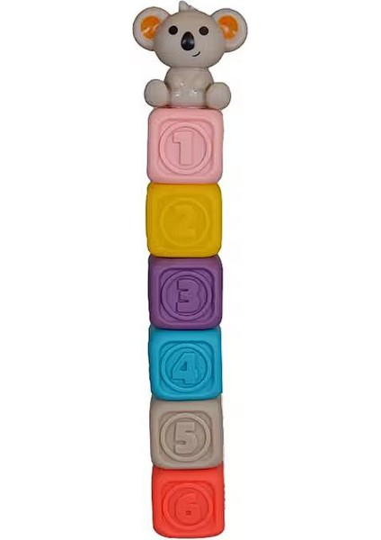 661914 Soft Aktivite Küpler/koala (7'li Set )