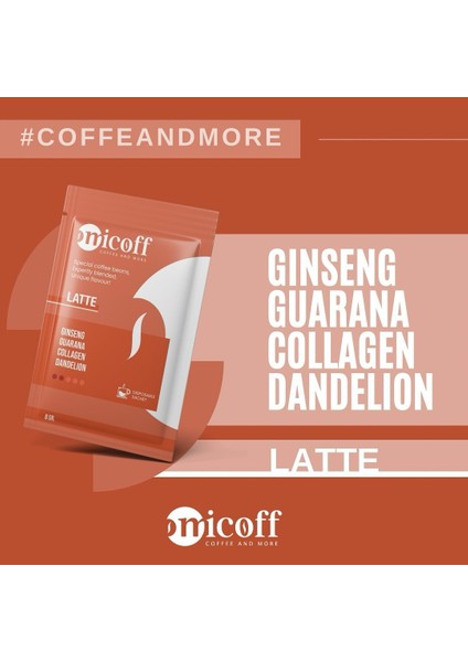 Omicoff Latte Kahve 20 Adet