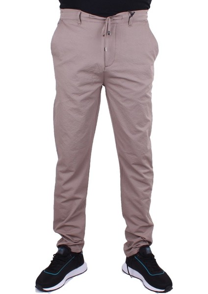 Twister Crespo 794 Vizon Normal Bel Dar Paça Erkek Kanvas Pantolon