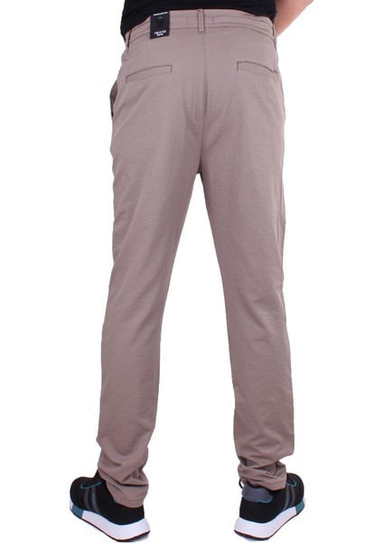 Twister Crespo 794 Vizon Normal Bel Dar Paça Erkek Kanvas Pantolon
