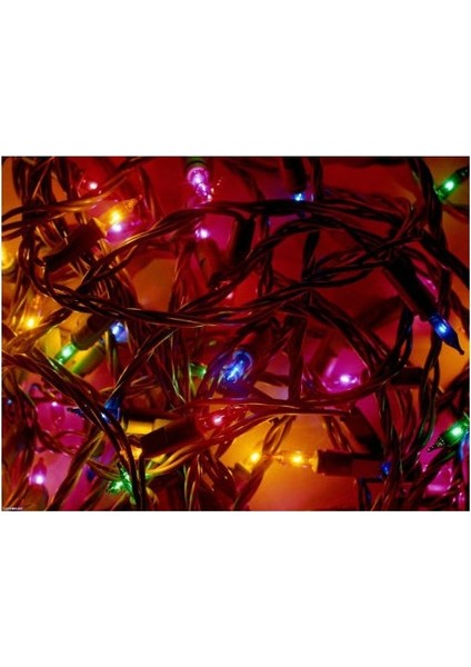 30 Ledli Pirinç Renkli Yılbaşı Ağacı Işığı modelleri