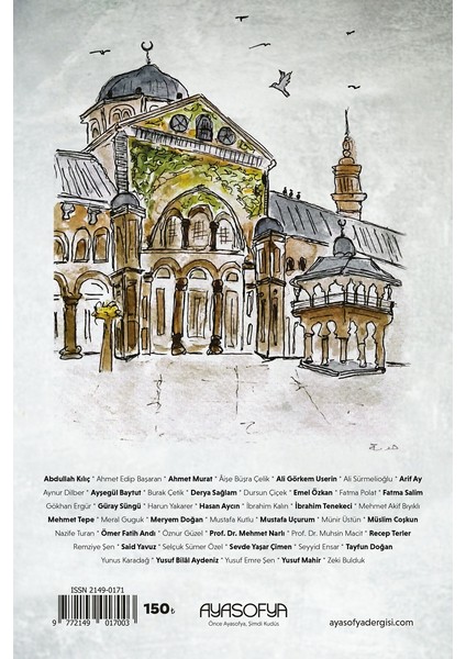 Ayasofya Dergi 37.sayı Nisan-Mayıs 2025
