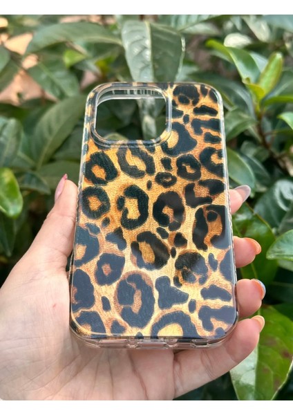 Apple iPhone 16 Pro Leopar Desenli Sedefli Görünümlü Kılıf fiyatları