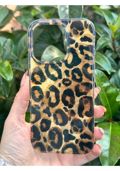 Apple iPhone 16 Pro Leopar Desenli Sedefli Görünümlü Kılıf fırsatları