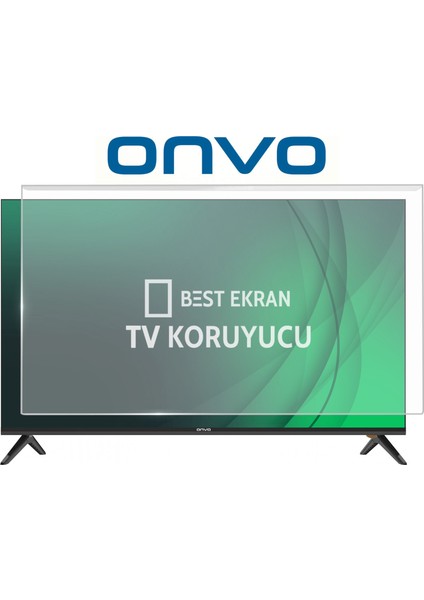 Onvo 50" Inç Smart LED OLED QLED webos Frameless Android 4K-8K Televizyon Tv Ekran Koruyucu