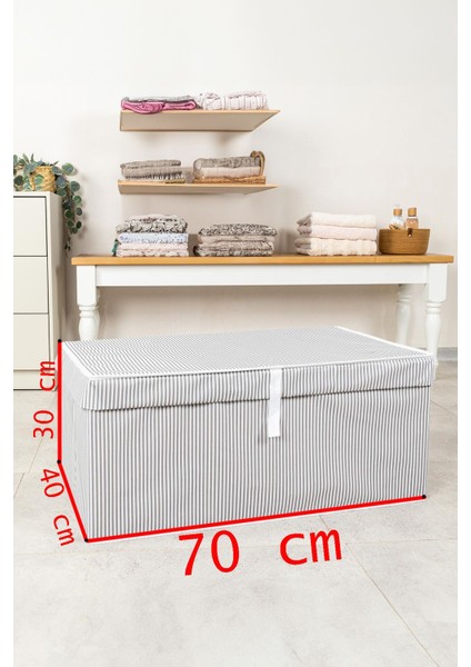 Mega Plus Çok Amaçlı Kutu Hurç (70 × 40 × 30 cm ) Düzenleyici Yastık Yorgan Kıyafet Hurcu fiyatları