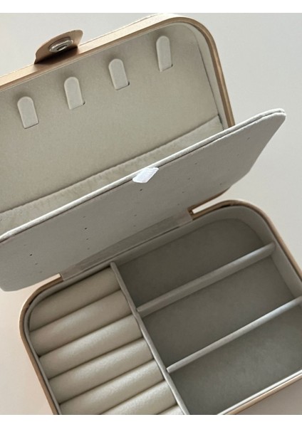 Gold/Altın/ Büyük Boy Deri Takı Kutusu/Takı Çantası/Organizer/Takı Düzenleyici modelleri