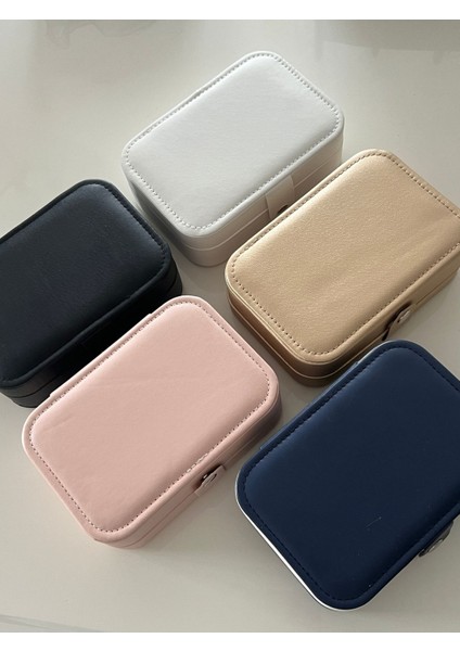 Gold/Altın/ Büyük Boy Deri Takı Kutusu/Takı Çantası/Organizer/Takı Düzenleyici fırsatları