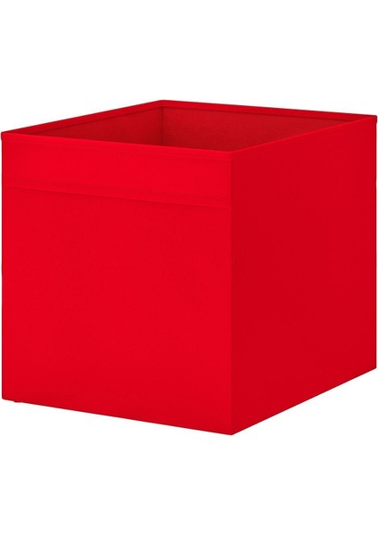 Kulplu Kutu, Oyuncak Kutusu, Organizer, Genişlik: 33 cm Derinlik: 38 cm Yükseklik: 33 cm