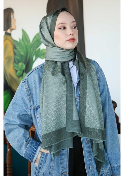 Hint Ipek Lux Original Monogram Şal (Tesettür Giyim, Geometrik, Pamuklu, Hafif, Rahat, Şık, Yüksek Kalite, Uygun) fiyatları