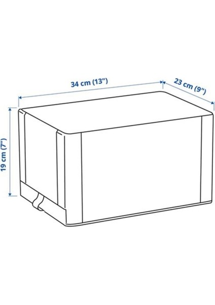 Hemmafıxare Ayakkabı Kutusu Beyaz-Gri 2 Adet fırsatları